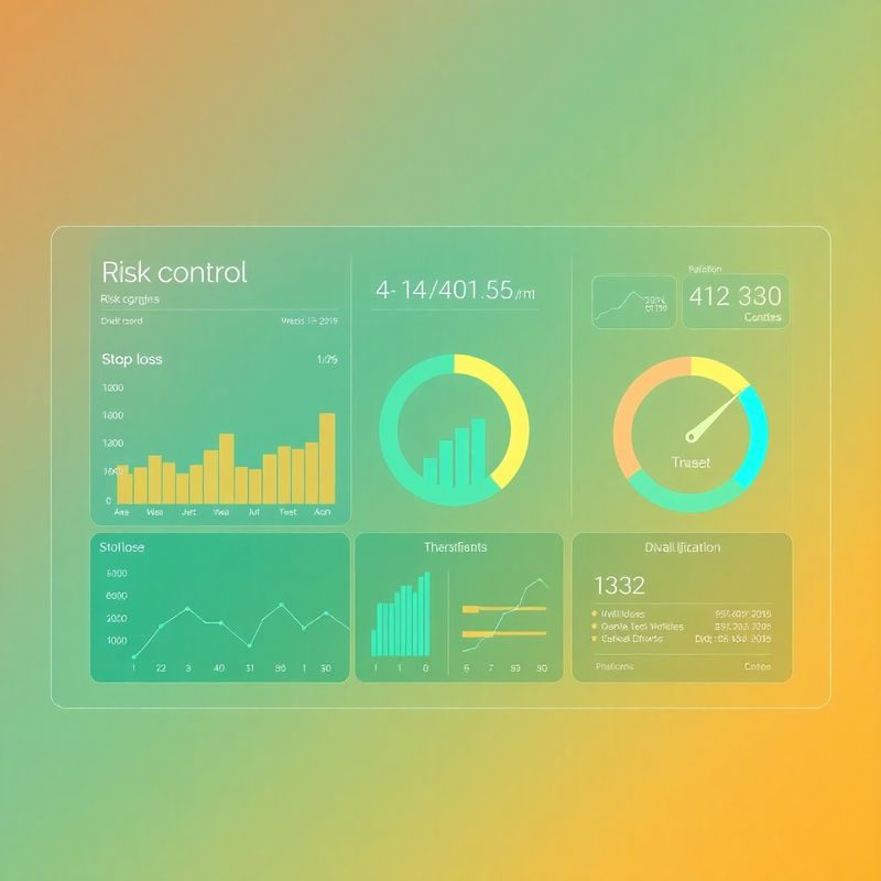 Dashboard de control al riscului cu indicatori teal