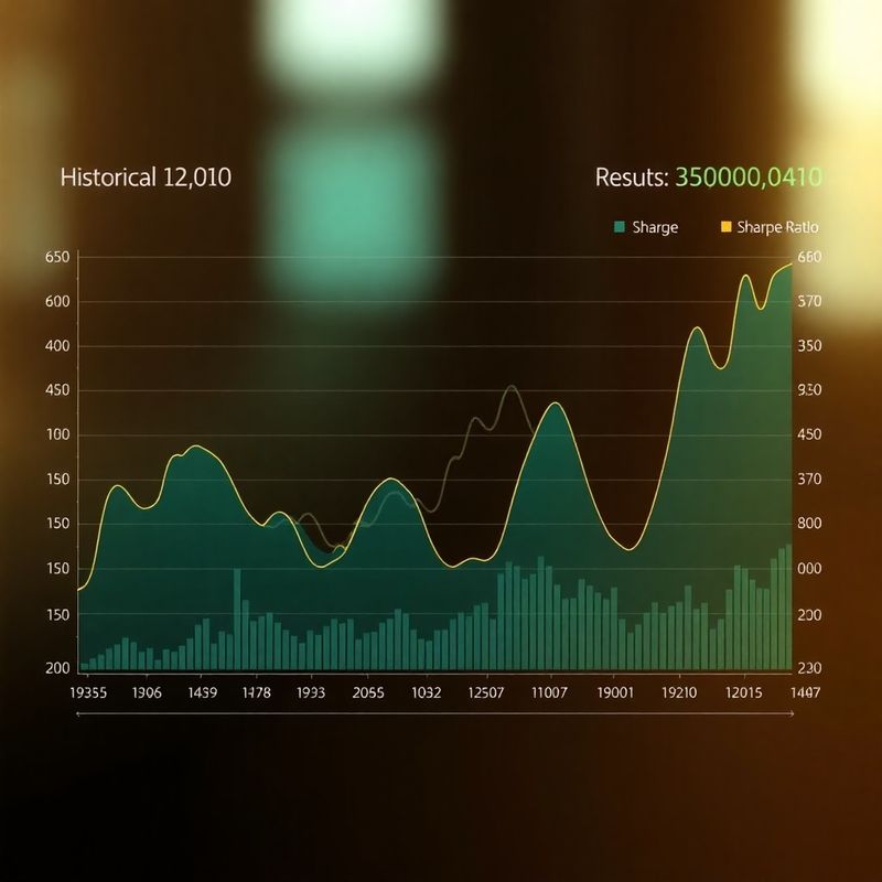 Curbe de performanță backtesting în paleta teal-modern